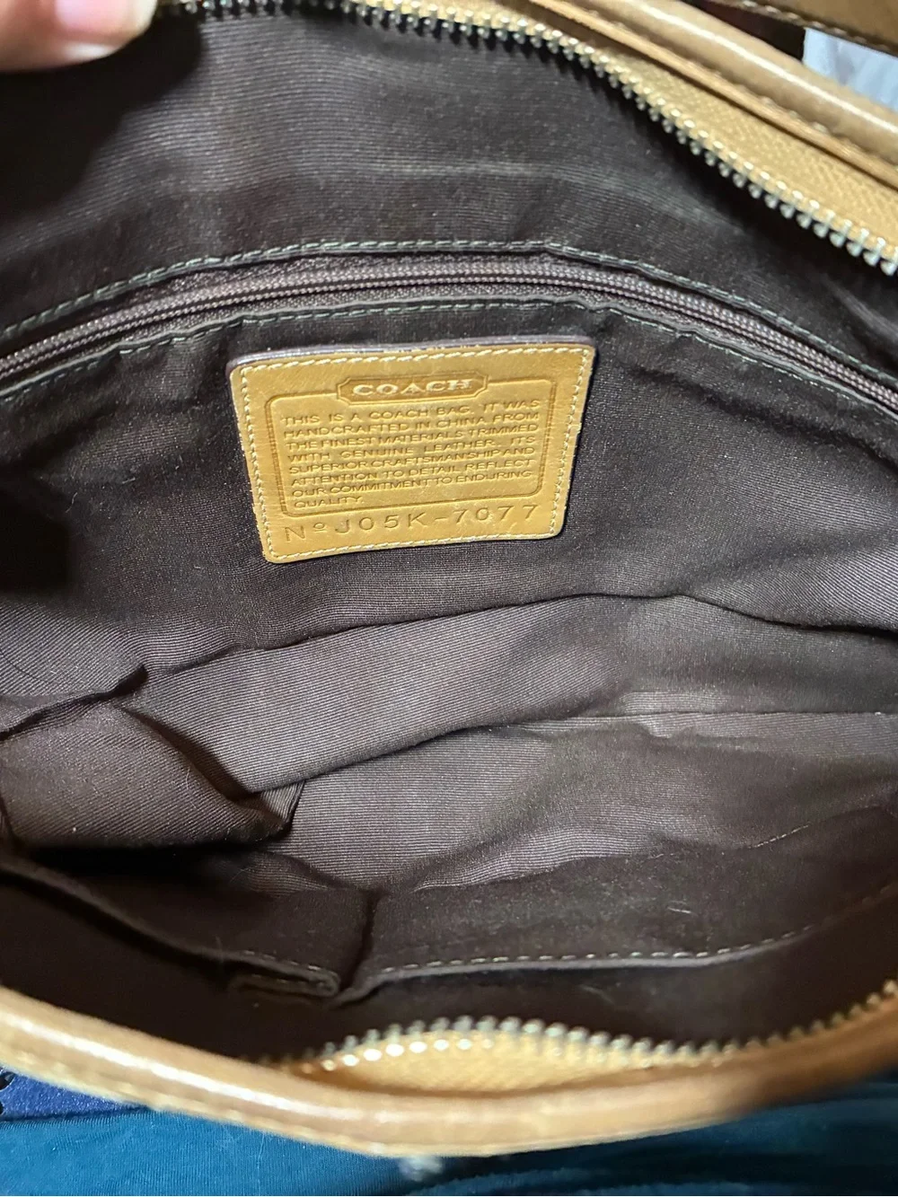Coach Hampton Buckle Shoulder Bag
